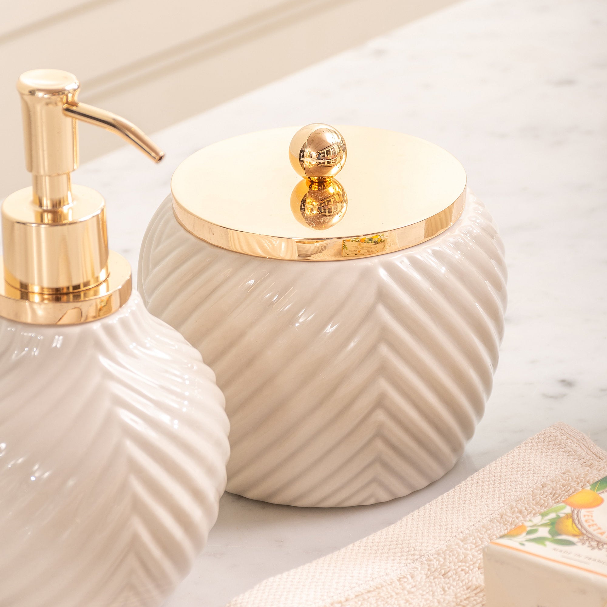 Milda Cotton Jar