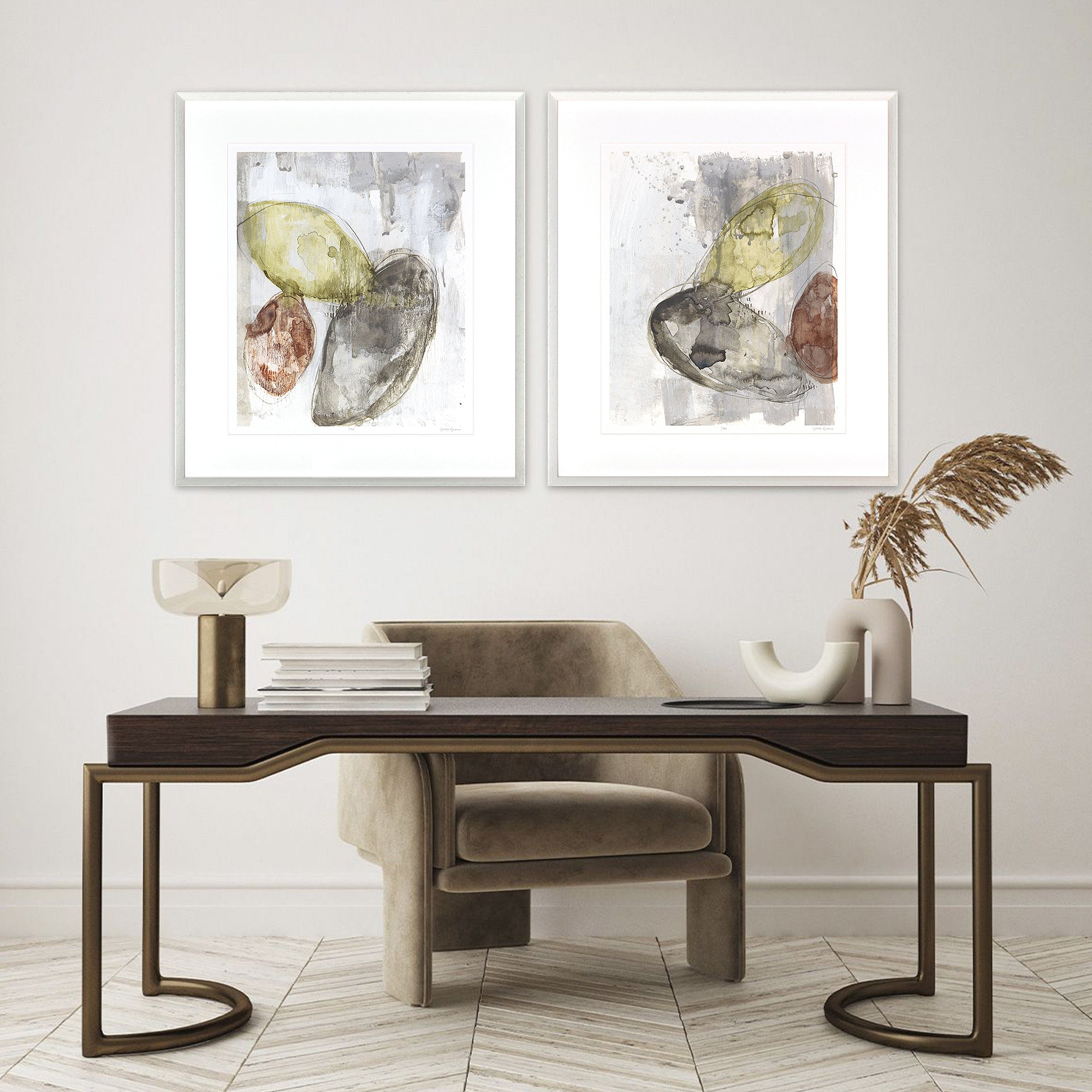 Earth Orbs Wall Art