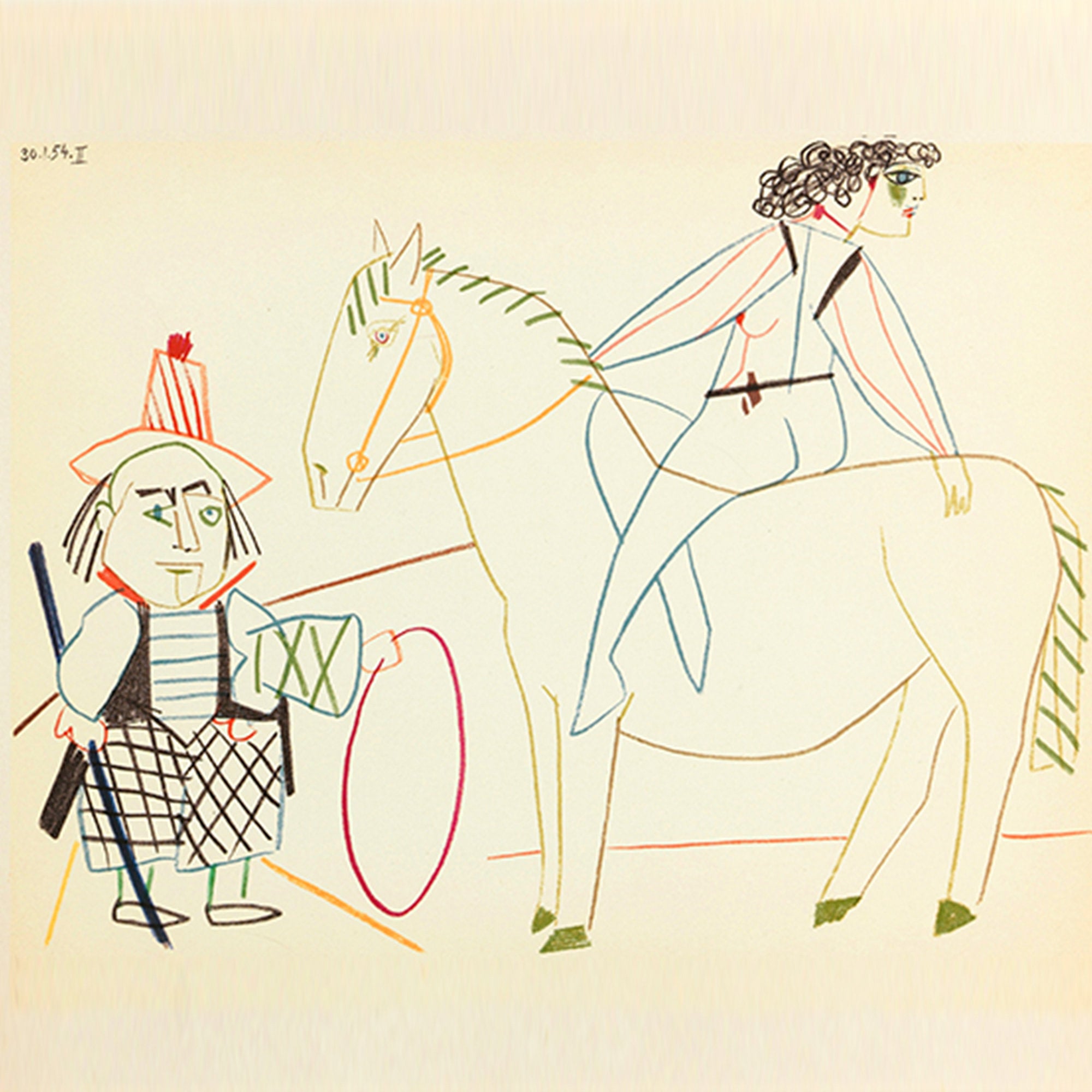 Pablo Picasso 1954 V Wall Art