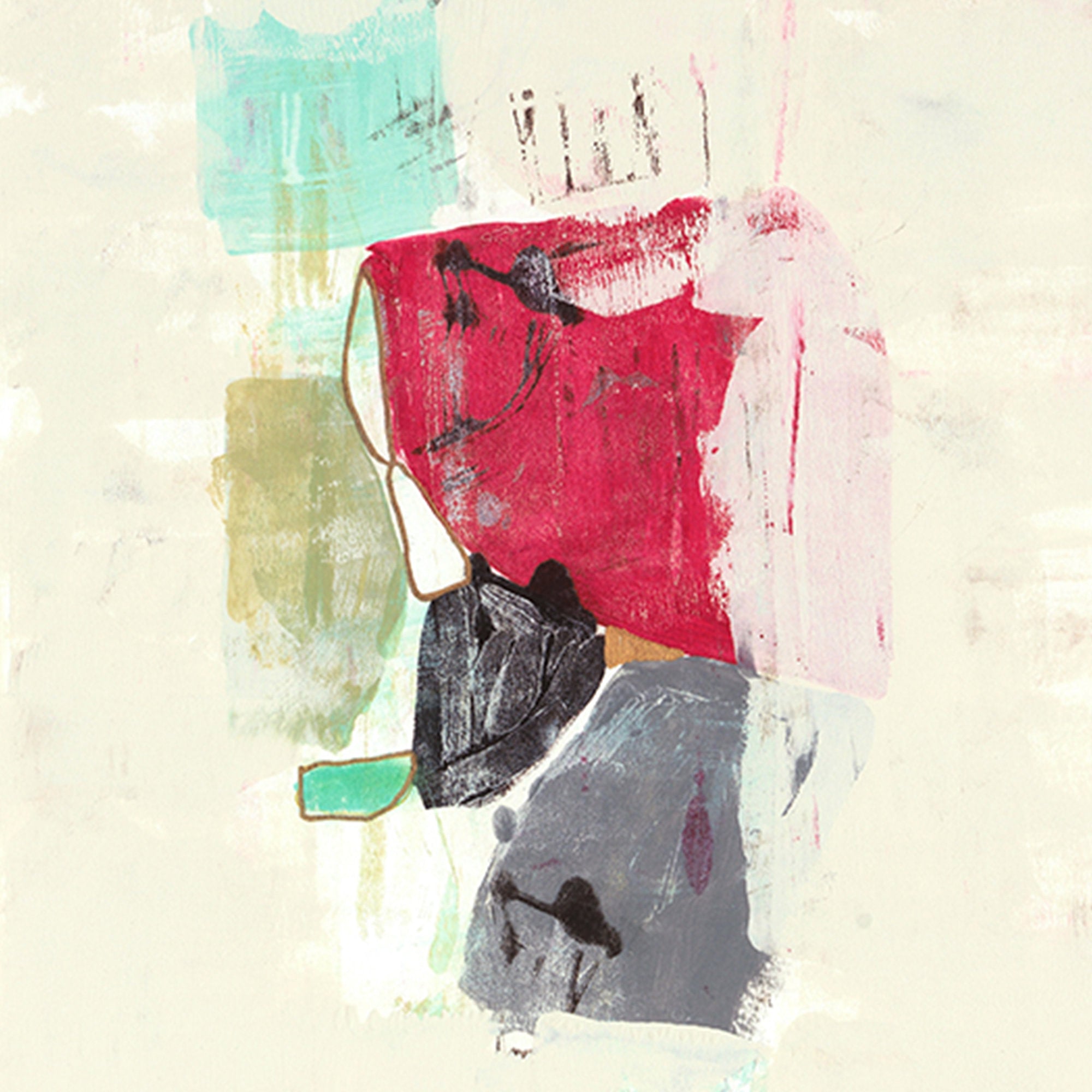 Mid Century Riff Wall Art