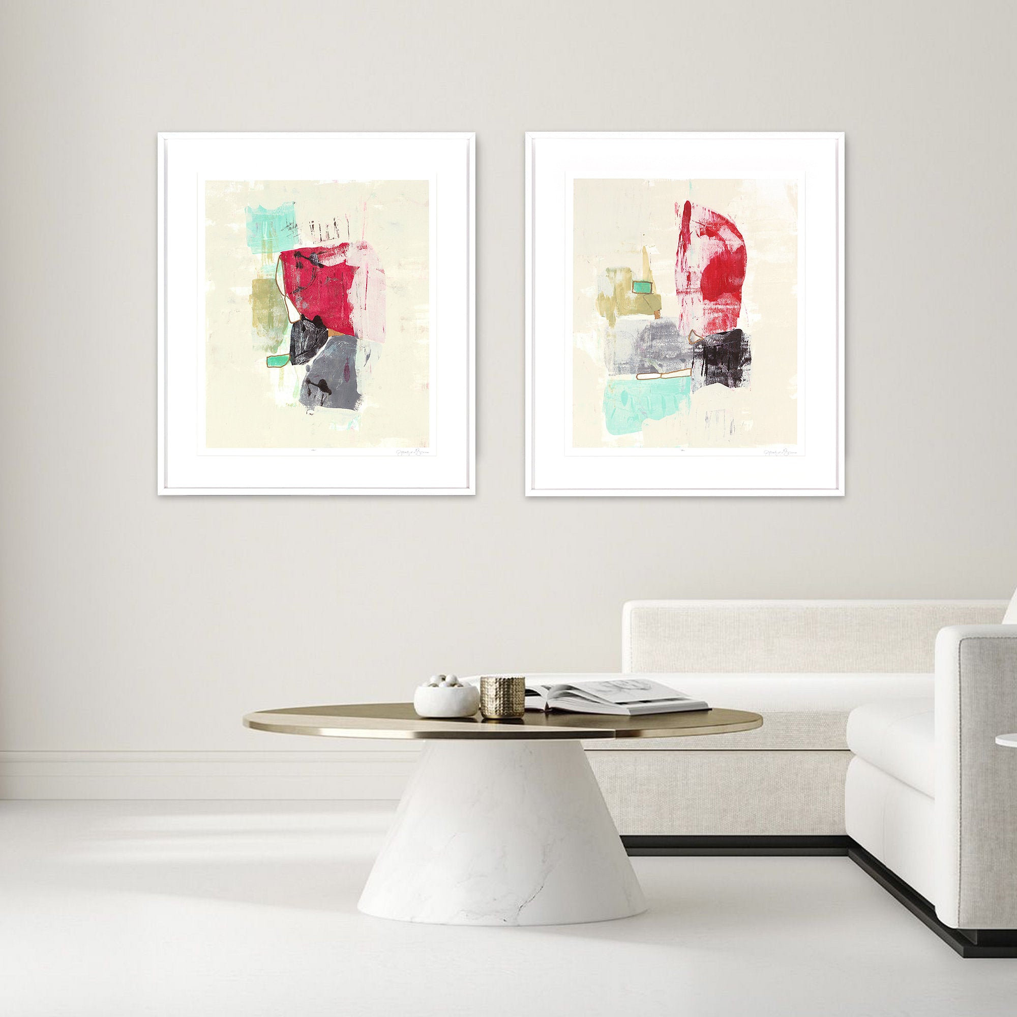 Mid Century Riff Wall Art