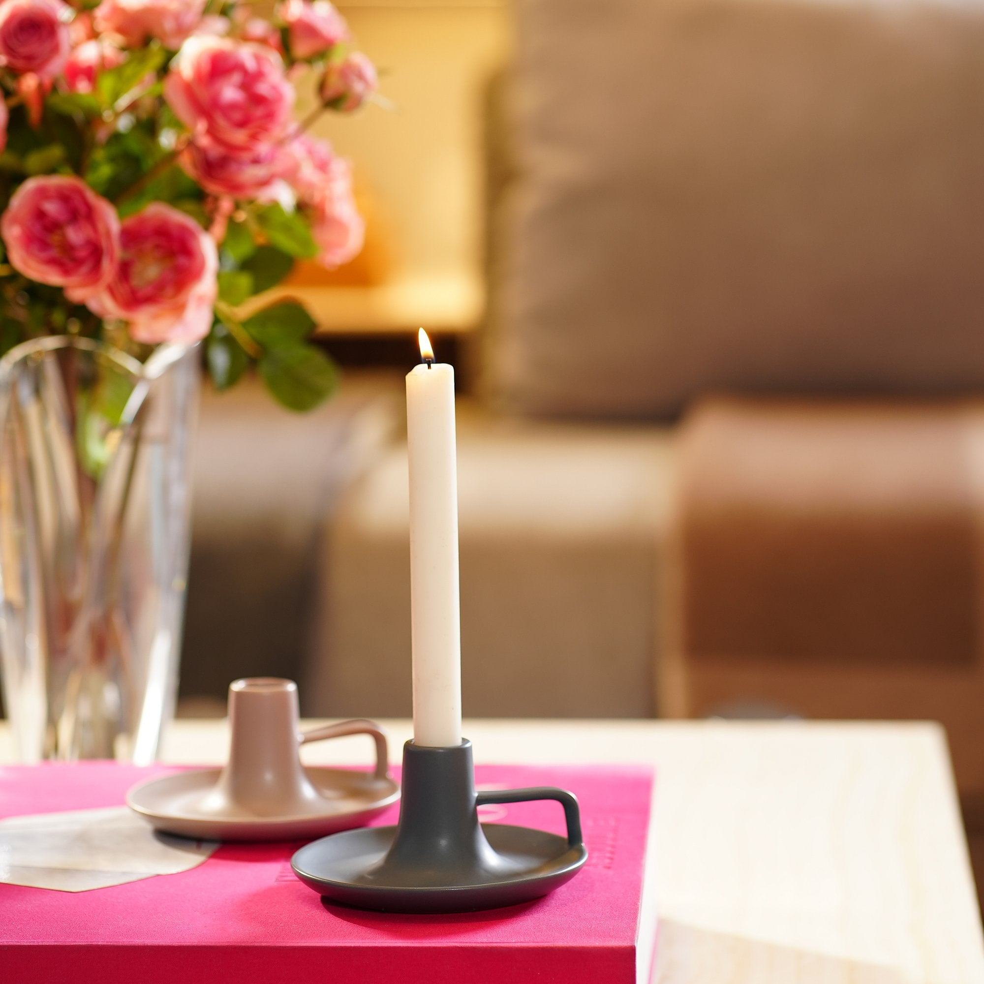Stella Taper Candle Holder