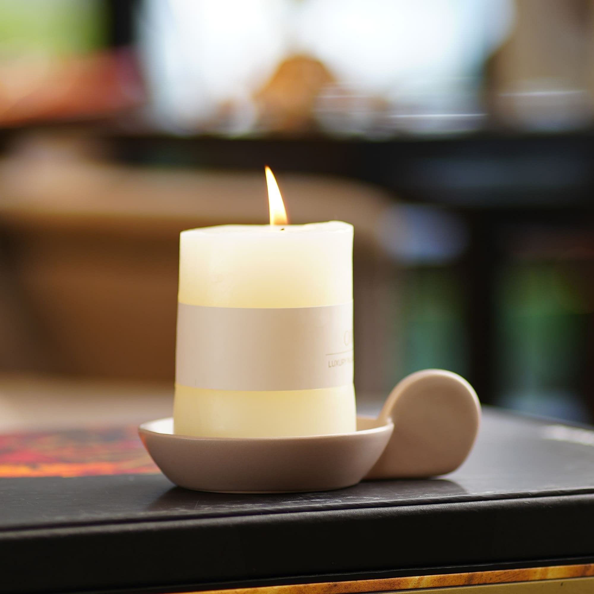 Stella Pillar Candle Holder