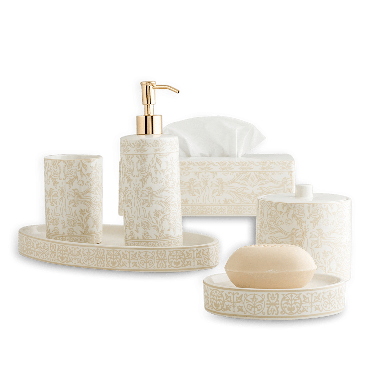 Carrara Cotton Jar