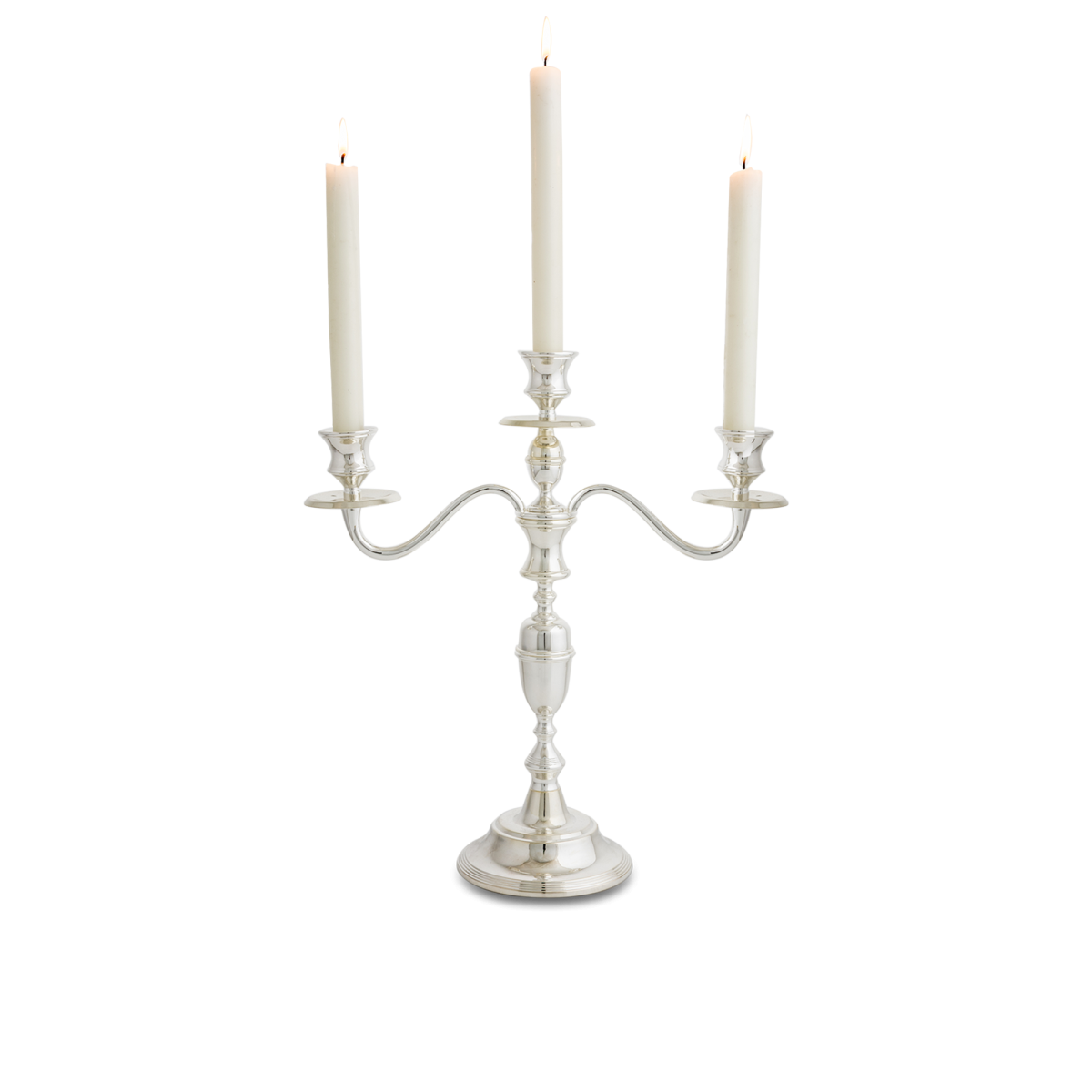 Argent Silver Plated Candelabra 3 Arms