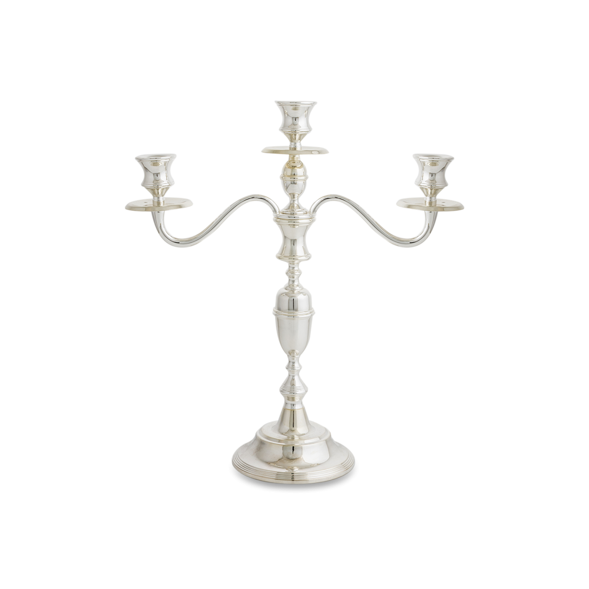 Argent Silver Plated Candelabra 3 Arms