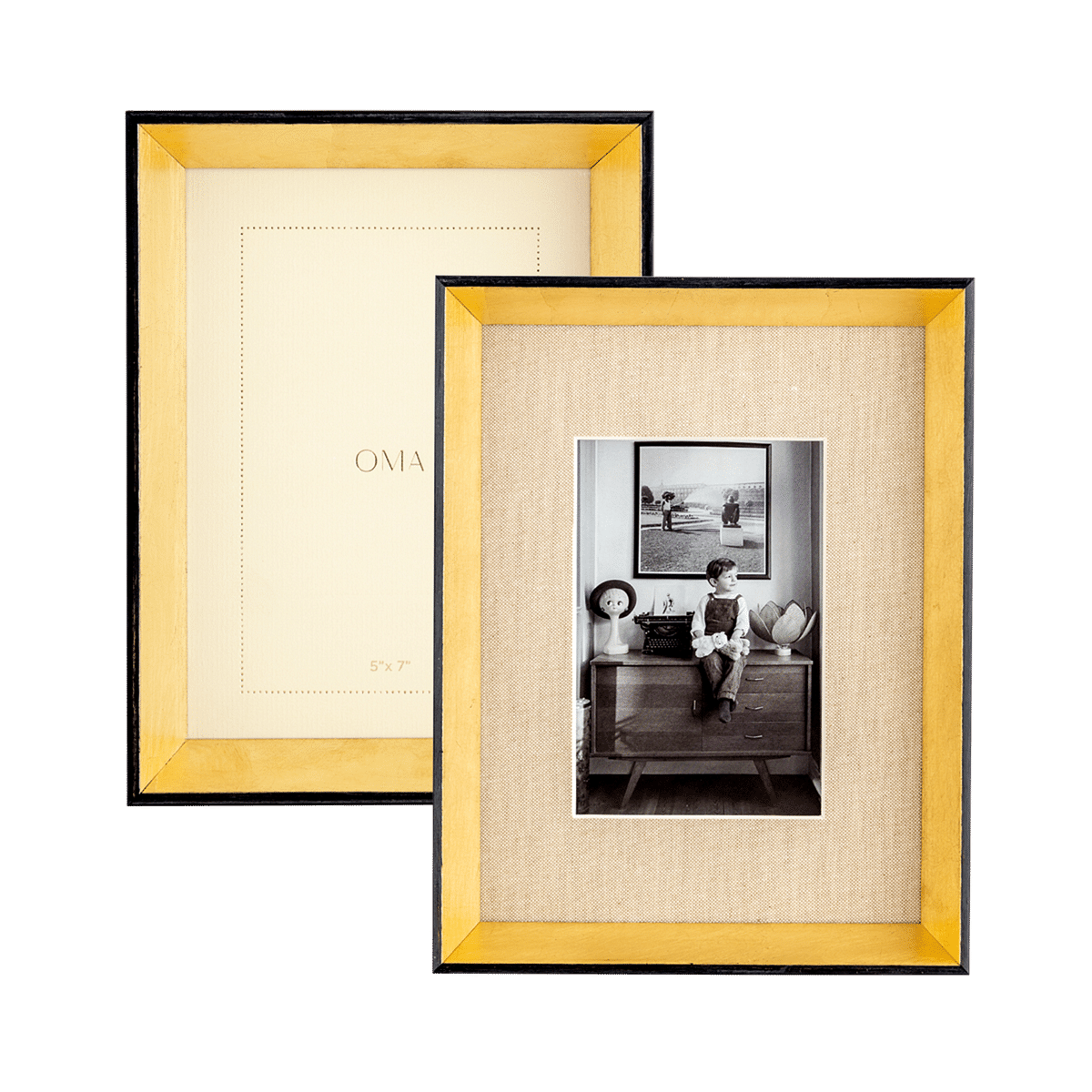 Momento Gold Picture Frame 5"X7"