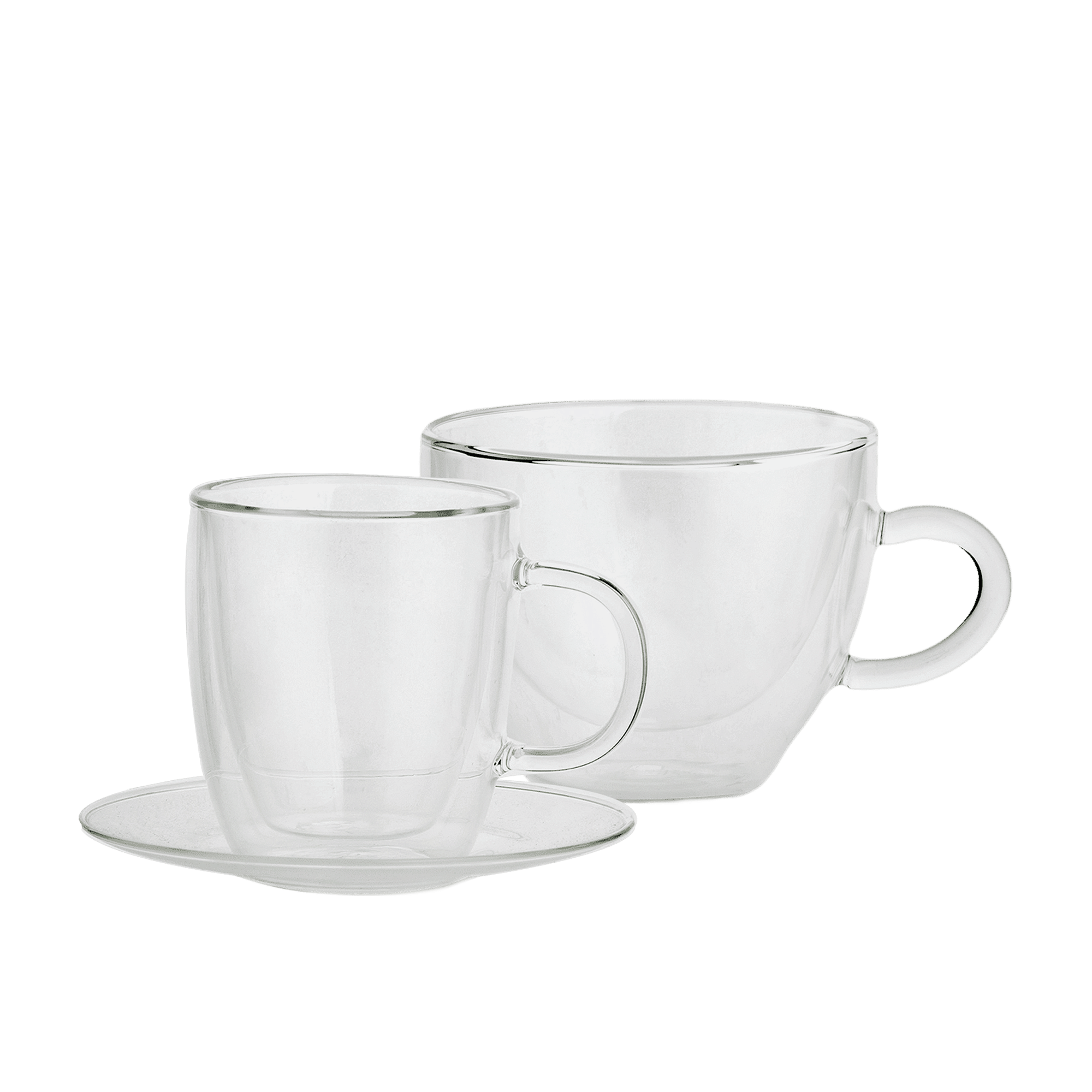 Amo Double Wall Cup & Saucer