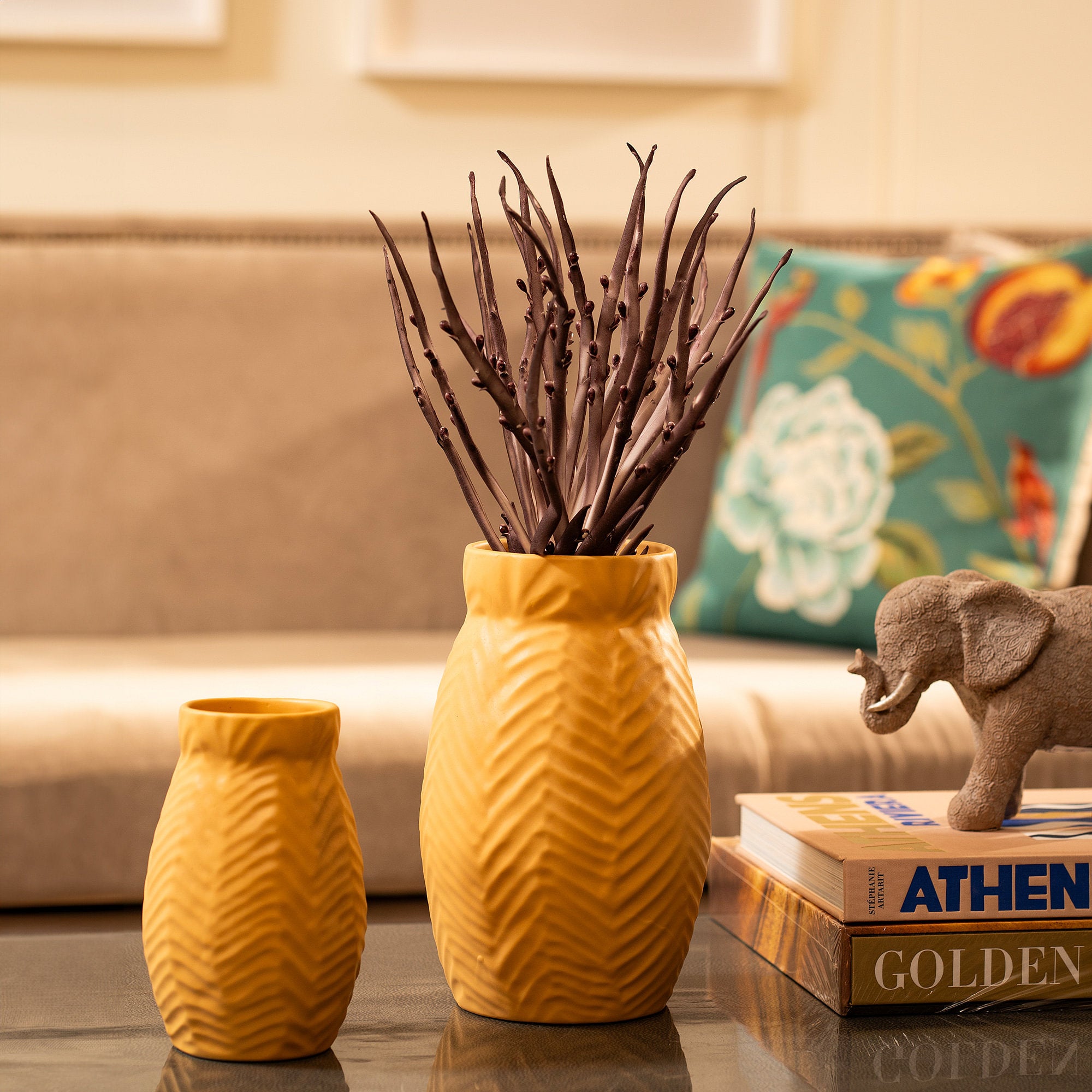 Herrinbone Vase