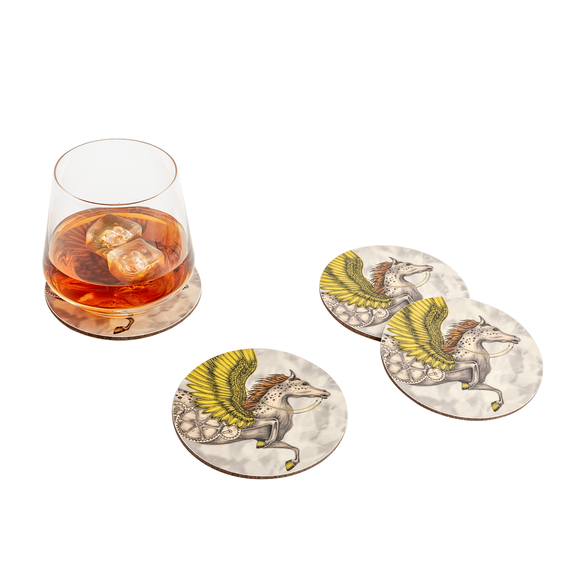 Pegasus Coaster Set of 4
