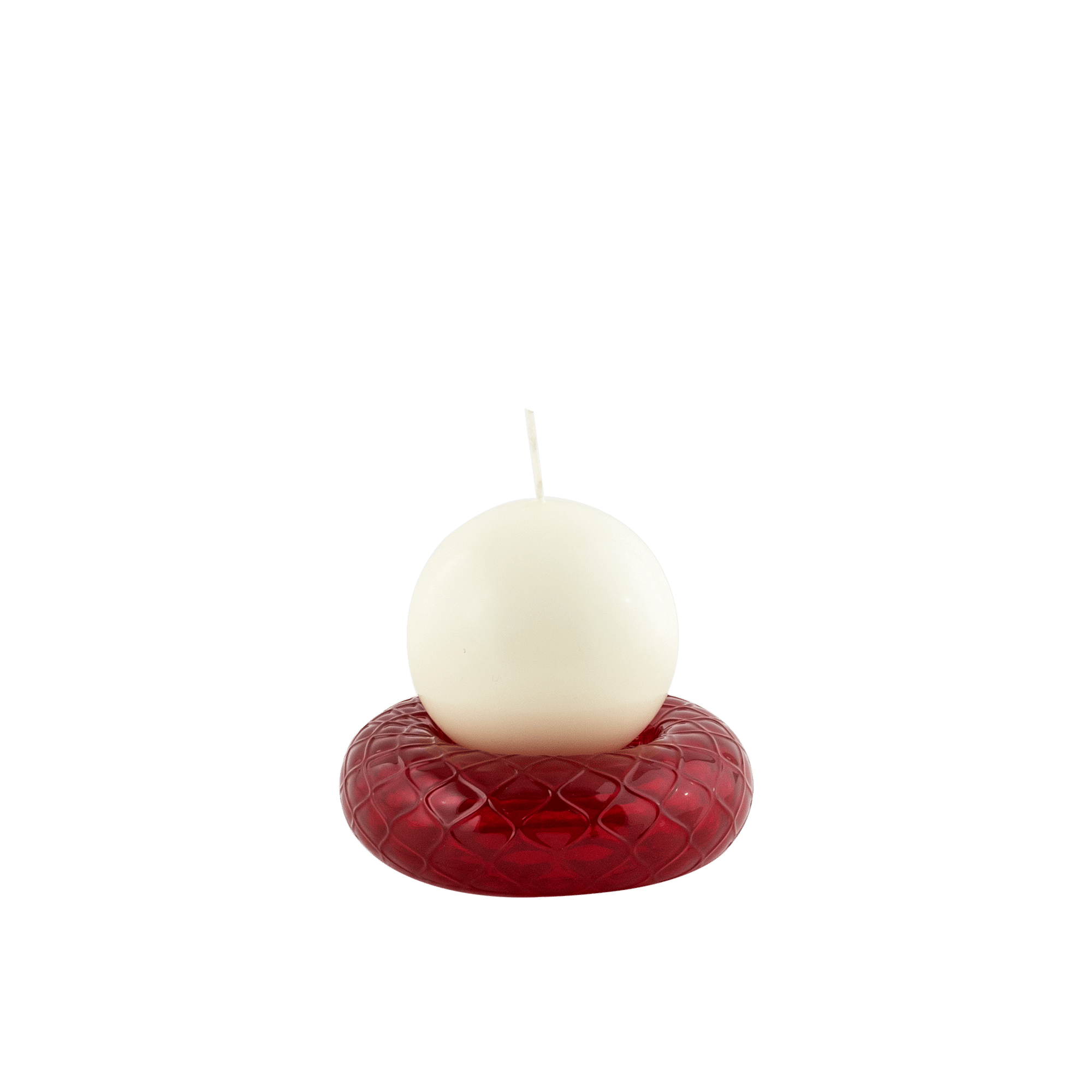 Faville T-Light Holder Red