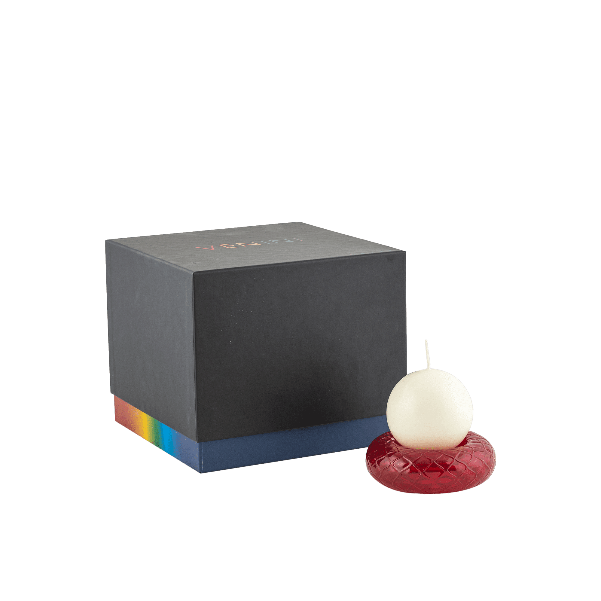 Faville T-Light Holder Red