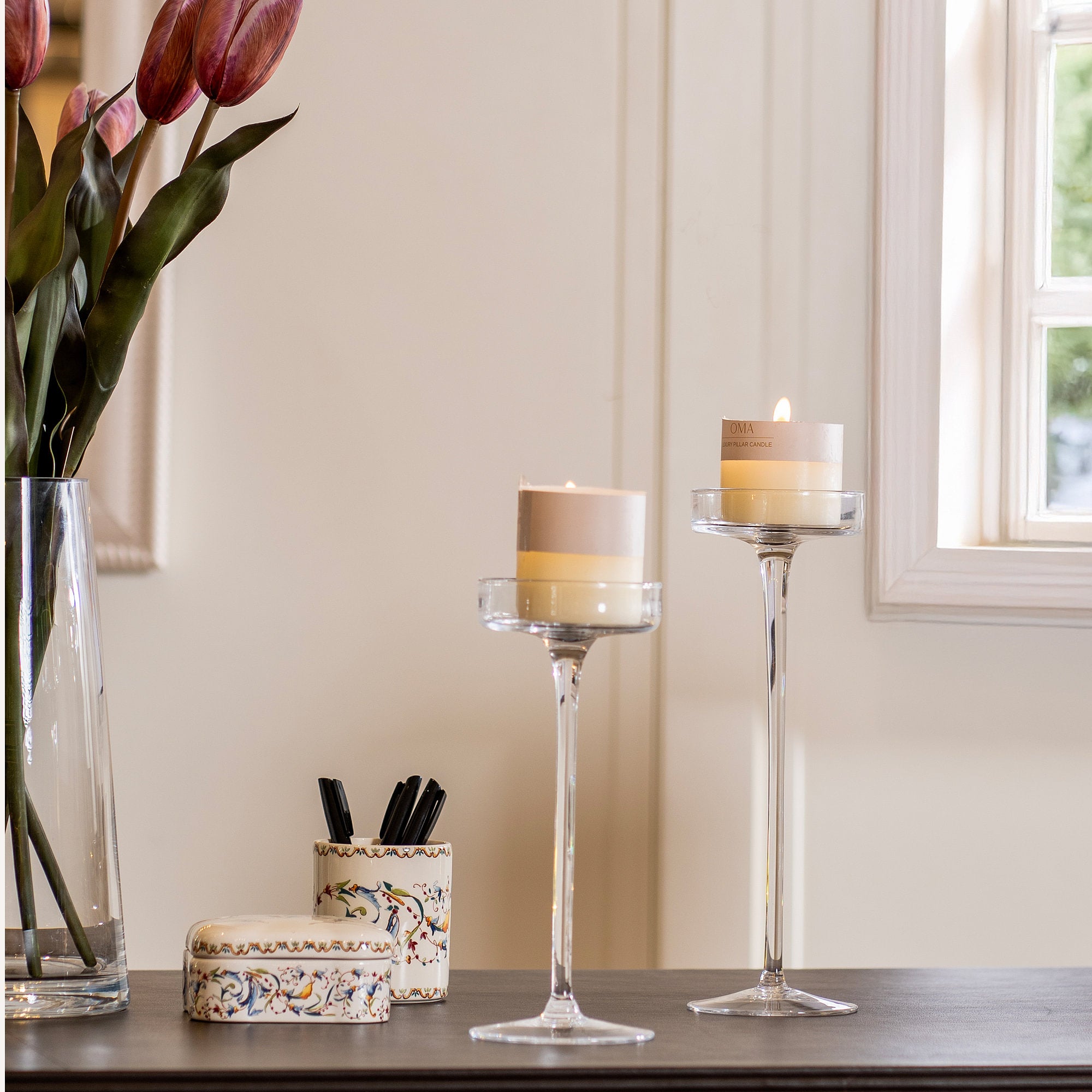 Oslo Pillar Candle Holder