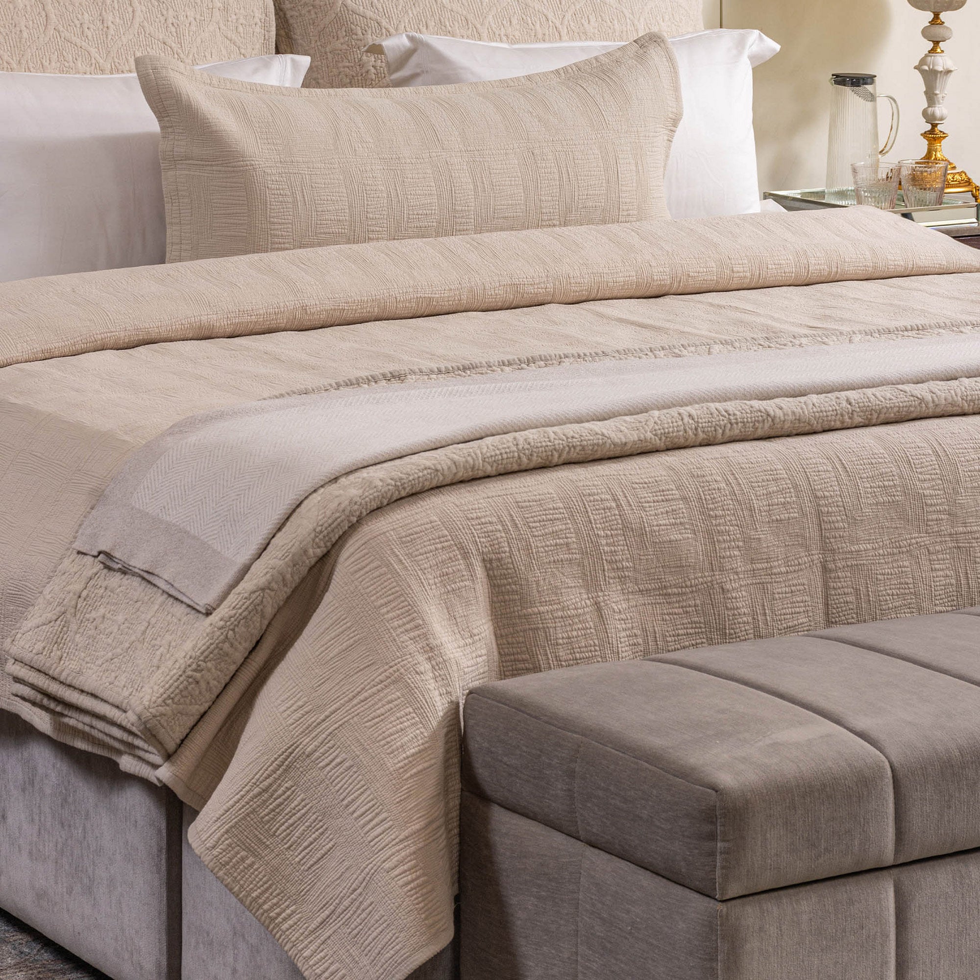 Waves Cotton Quilt