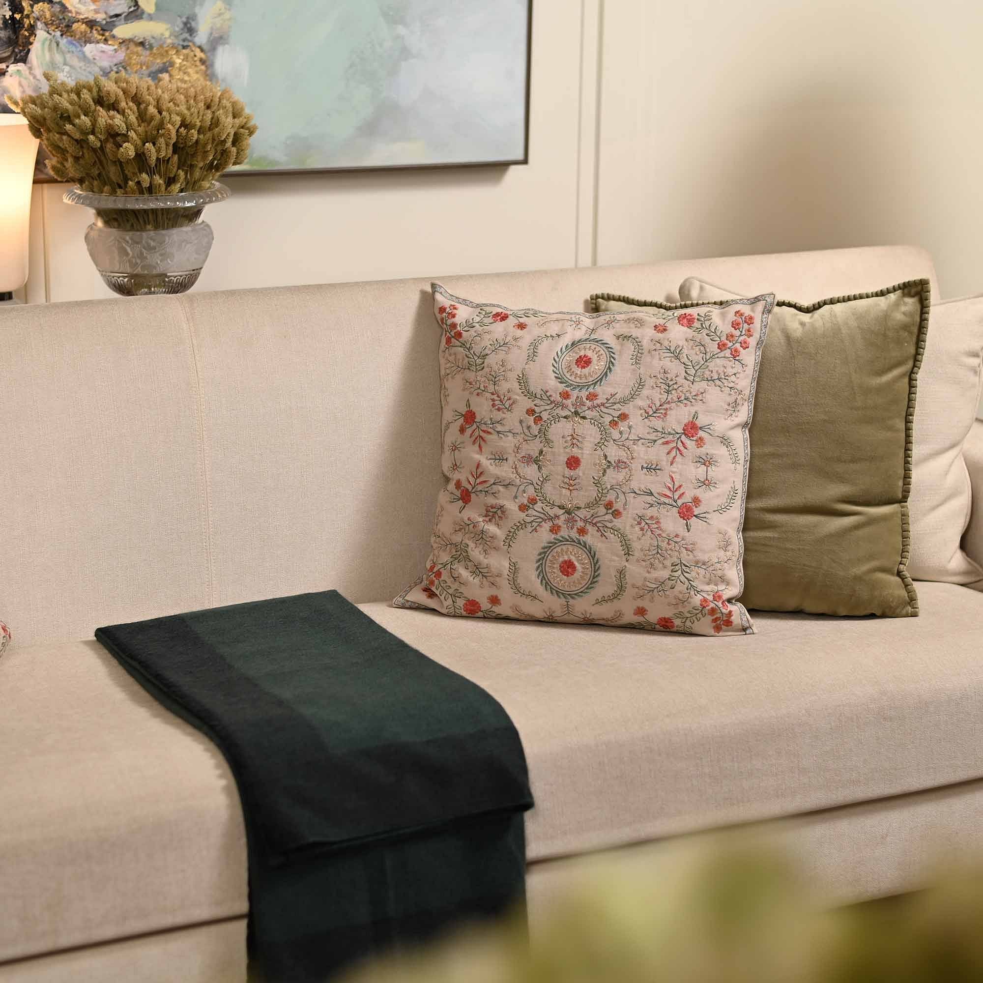 Suzani Decorative Cushion L20 x W20