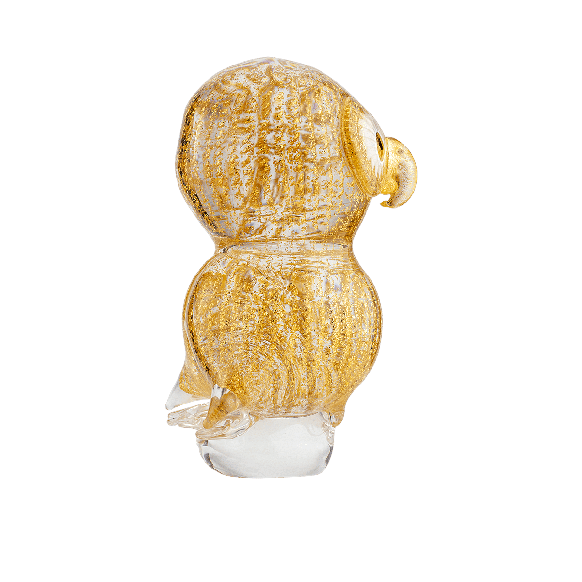 Murano Gold Owl