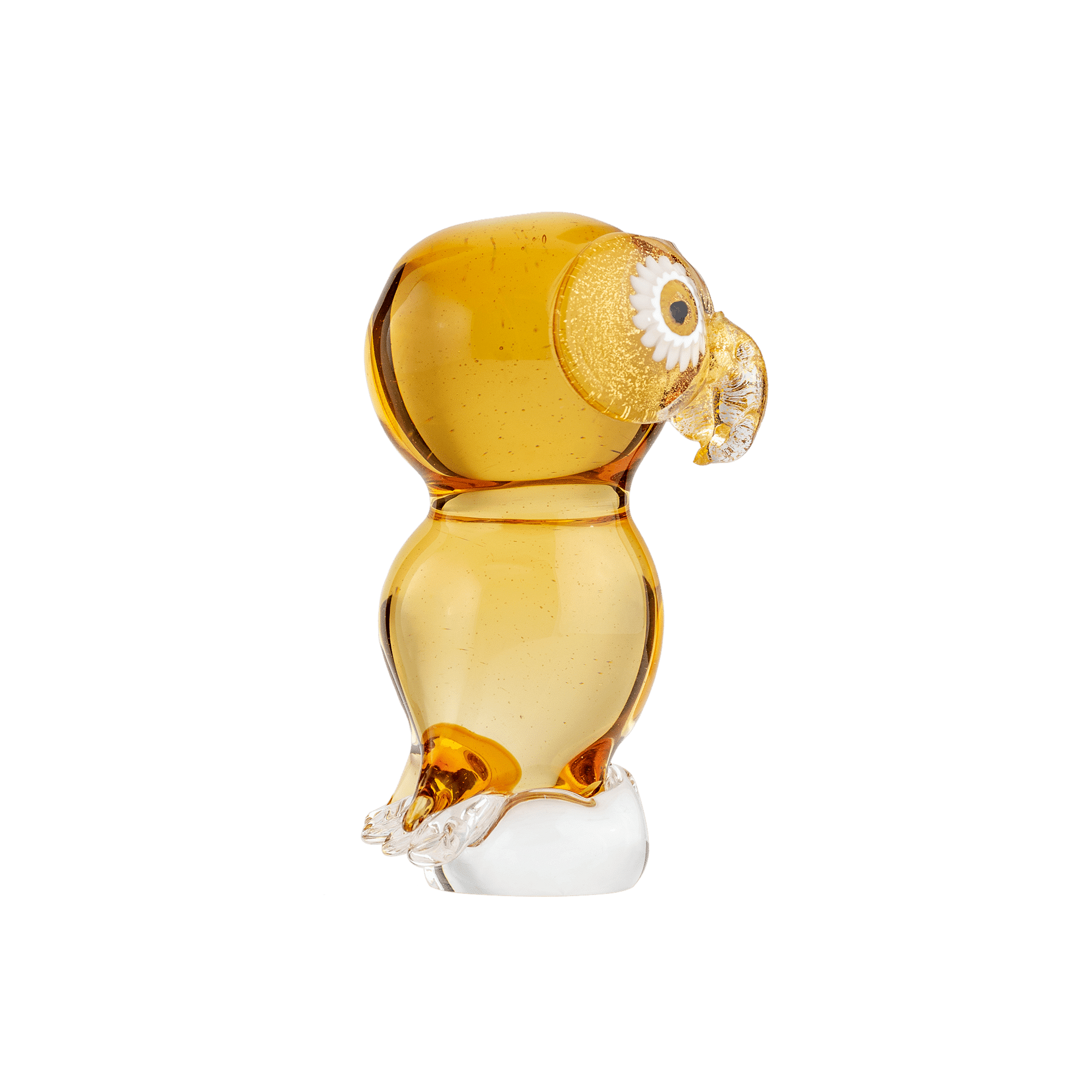 Murano Amber Owl