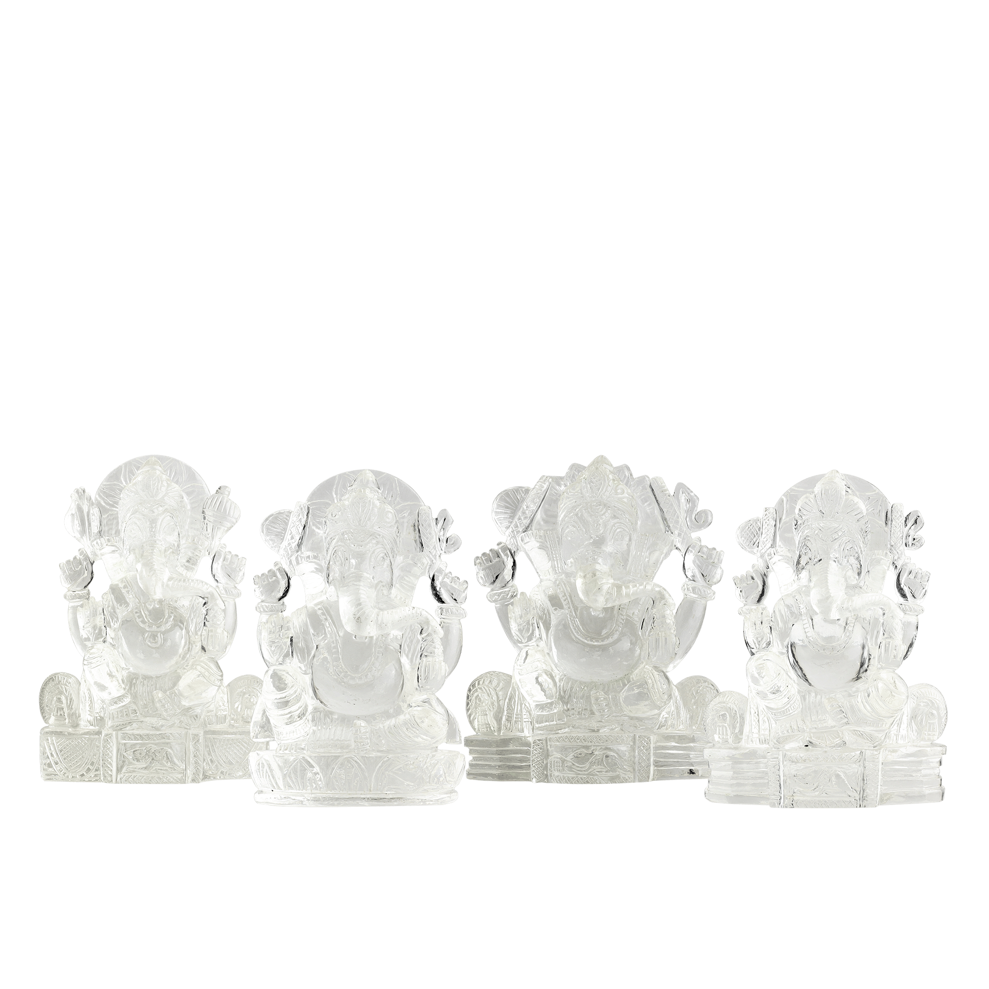 Brazilian Crystal Ganesha IX