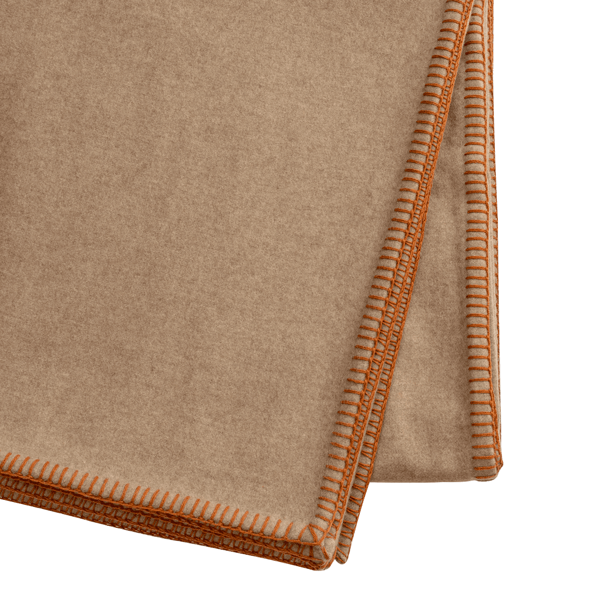 Lewis Rustic Brown 100% Cashmere Throw Blanket