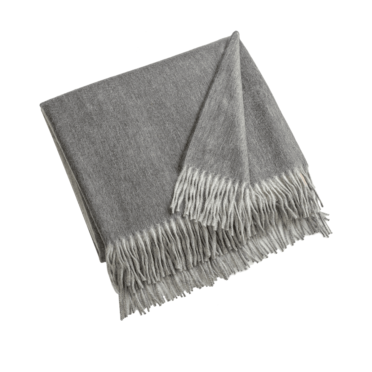 Arran Plain 100% Cashmere Throw Blanket