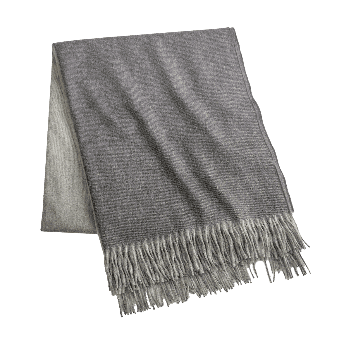 Arran Plain 100% Cashmere Throw Blanket
