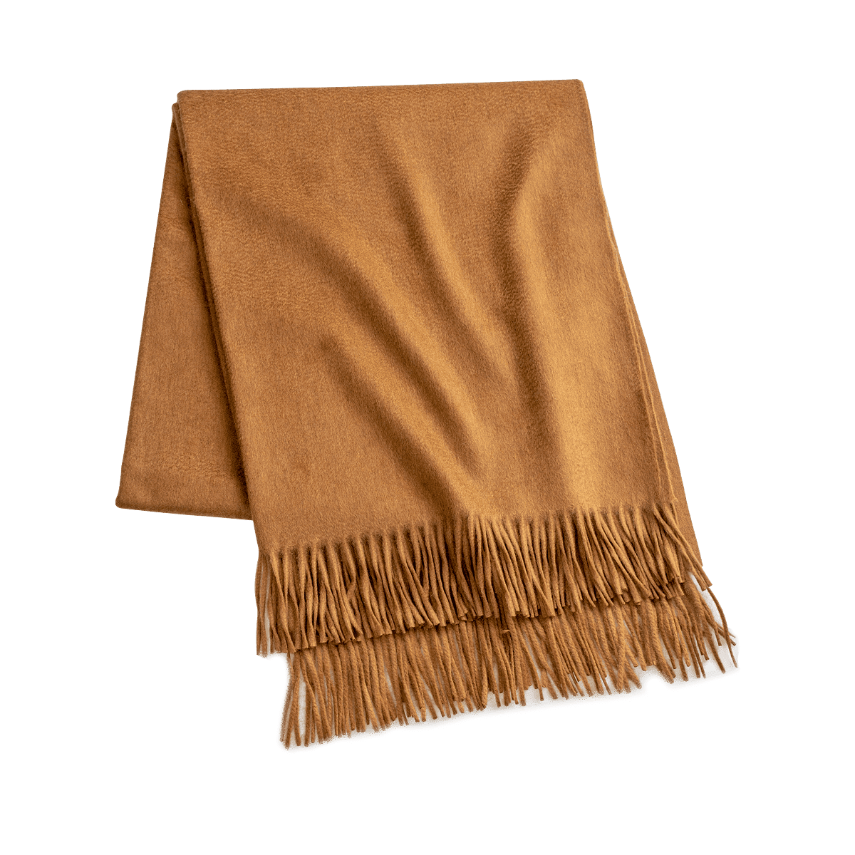 Arran Grey 100% Cashmere Throw Blanket