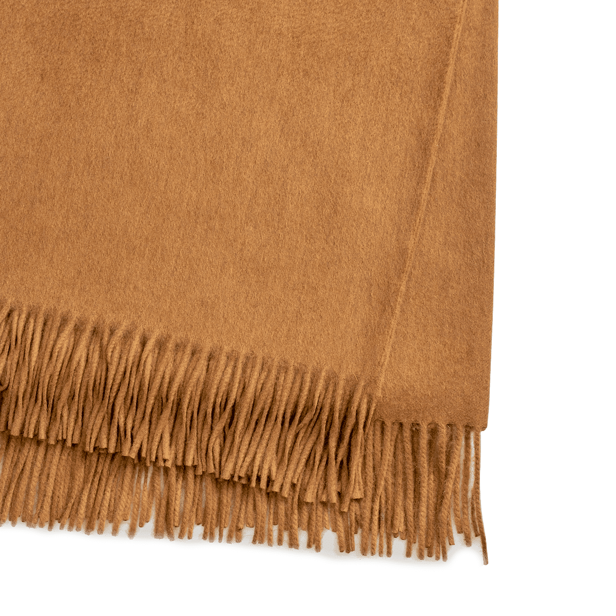 Arran Grey 100% Cashmere Throw Blanket