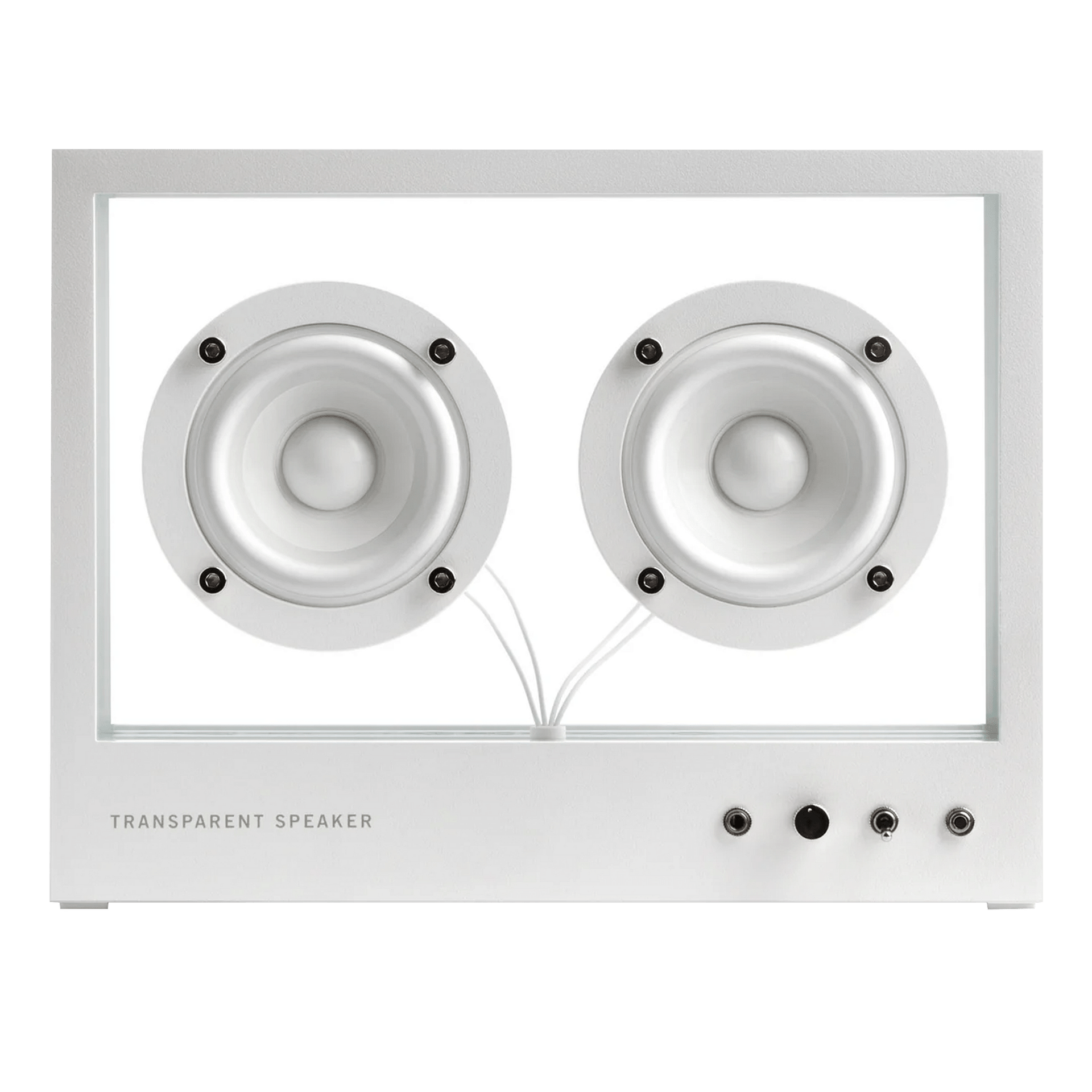 TRANSPARENT Small Transparent Speaker 白 Transparent Black Speaker 13