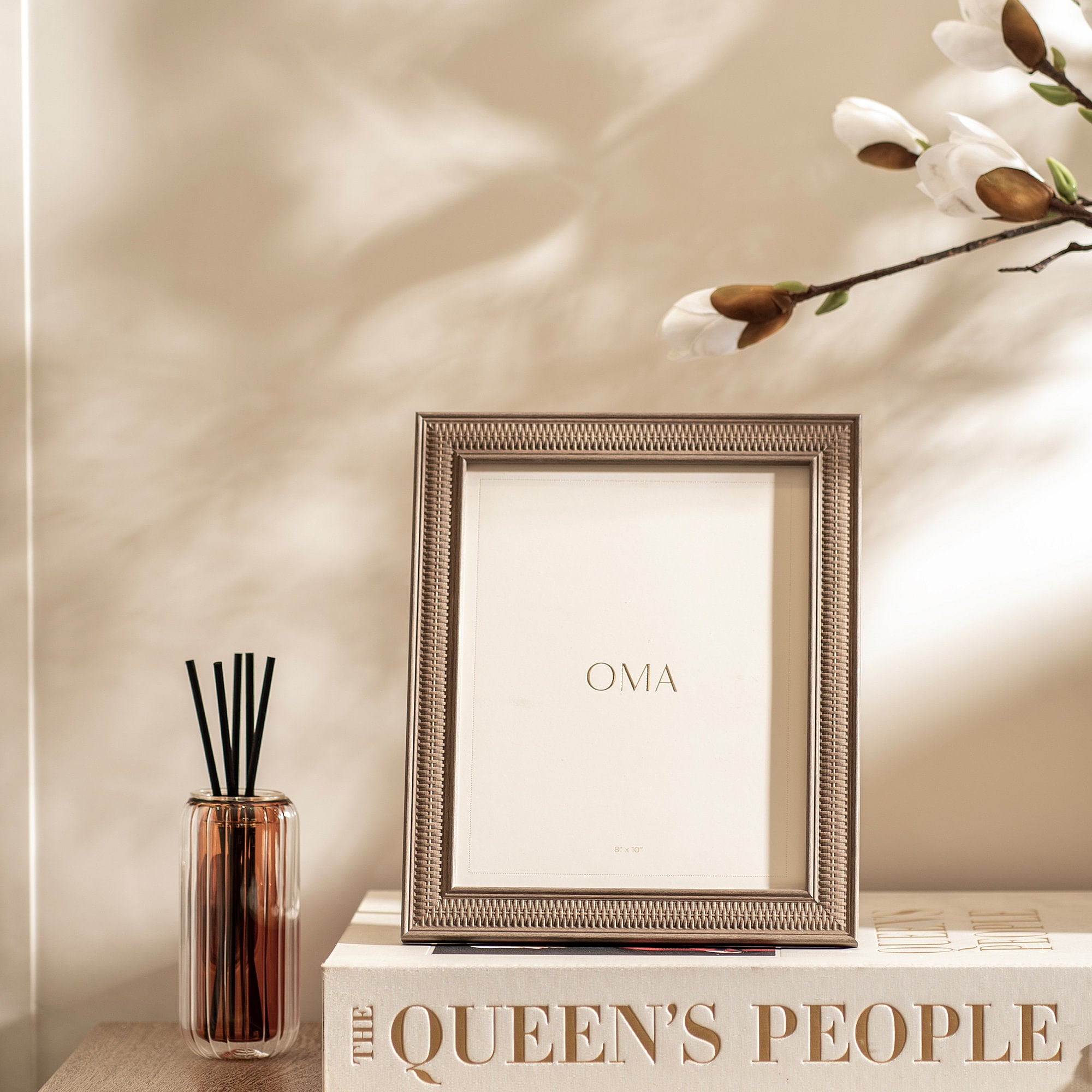 Samara picture frame  8x10 Brown