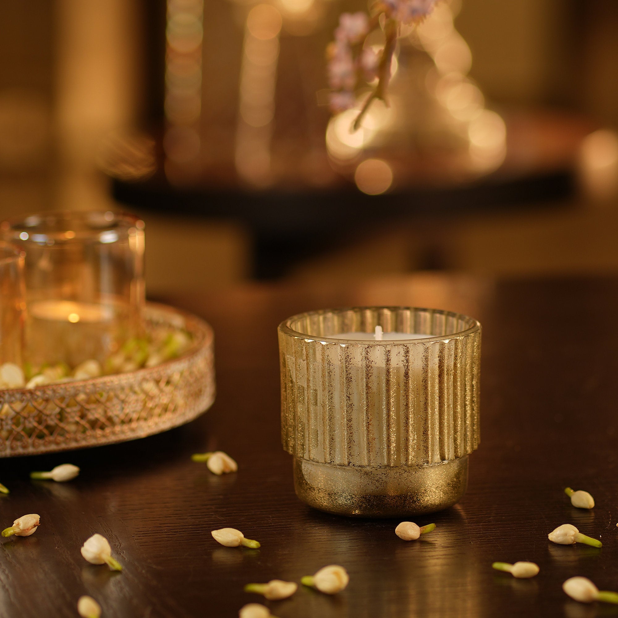 Lustre Scented Candle H 7.8Cm