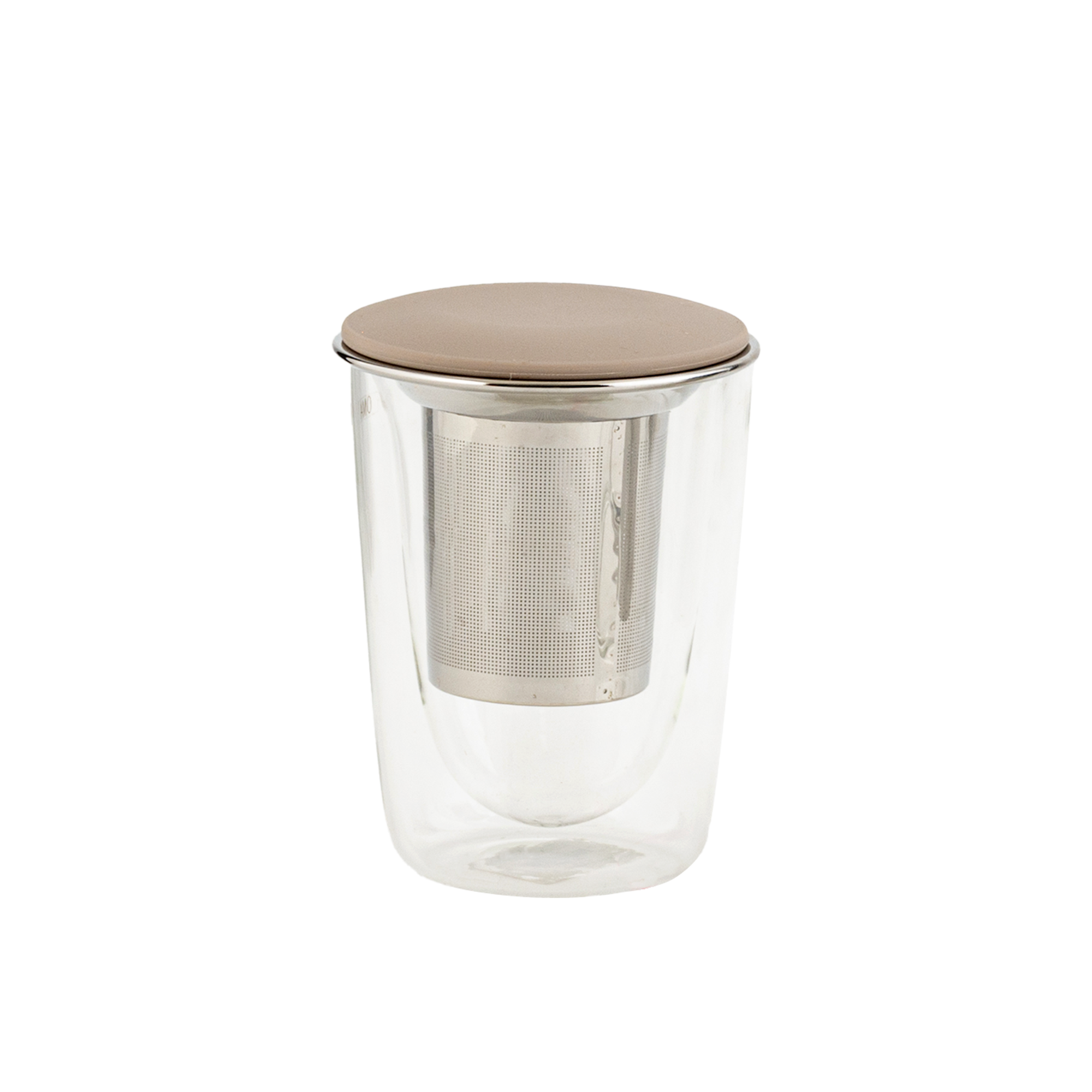 Scavo Thermic Tea Glass With Strainer